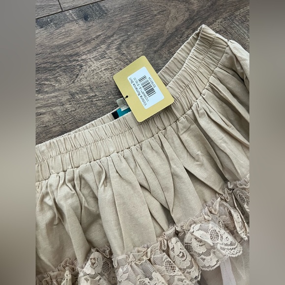 Rodeo Quincy rodeo romance Victorian ruffled tiered maxi skirt one size - Picture 4 of 8